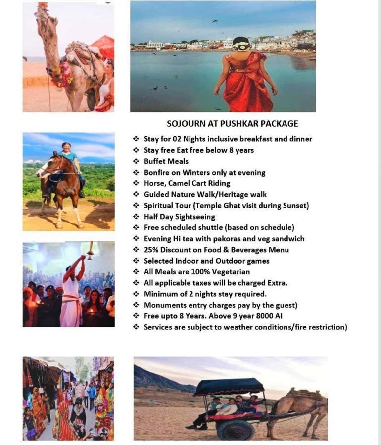 Orchard Tents & Tranquility Pushkar Exterior foto